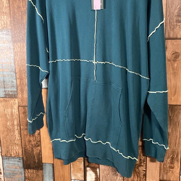 Wild fable Medium green lettuce seam hoodie - Picture 3 of 16